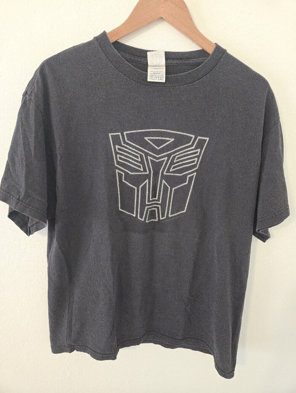Vintage Transformers T Shirt Mens Large Autobots 2005
